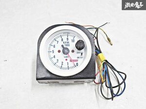 OMORI 大森 汎用品 追加メーター タコメーター 回転計 10000rpm 80パイ 電子式 ETH-410AZ 1気筒 4気筒 6気筒 ハコスカ L型 AE86 即納 棚O-1