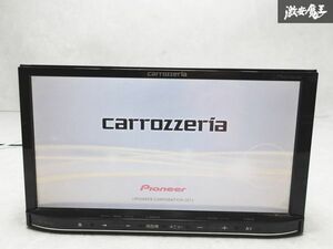 保証付 carrozzeria カロッツェリア AVIC-MRZ09 AVIC-MRZ09-2 メモリー ナビ カーナビ CD DVD 地図データ2012年 フルセグ Bluetooth 棚N-1