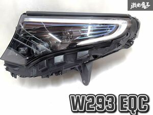 ベンツ 純正 W293 EQC400 LED ヘッドライト ランプ レンズ 左 左側 助手席側 右ハンドル A293 906 03 01 割れ無し 即納 棚R-2