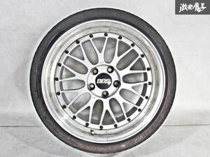 ●BBS LM115 18インチ 9.5J +38 PCD114.3 5H 5穴 ホイール 1本 スカイライン シルビア マーク2 チェイサー スープラ クラウン 即納 棚B-8