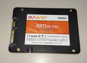 ［中古］SUNEAST SE800 320GB 動作品 SSD