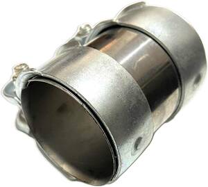 （51mm）　S-NET マフラー バンド 汎用 エキゾースト 排気管 クランプ 連結 スリーブ パイプ コネ