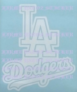 【カッティング ステッカー】MLB LOS ANGELES DODGERS ロサンゼルス ロスアンジェルス ドジャース メジャーリーグ ベースボール大谷翔平#5