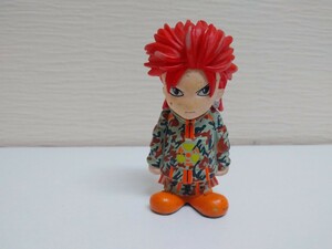 2001年製品　hide ミニチュアフィギュア　X JAPAN　ヒデドール人形マスコットぬいぐるみ