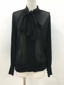 Vivienne Tam VIVIENNE TAM Блузка 0 Черный С длинным рукавом Блузка-бабочка Сделано в Японии 2312WR027