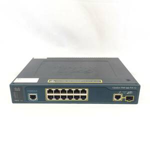 S5121371 Cisco WS-C3560-12PC-S 1点【通電ok、本体のみ、AC欠品】