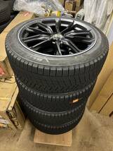 245/45R19 ブリヂストン ブリザック VRX3 ベンツS560装着　スタッドレスタイヤホイル４本セット_画像1