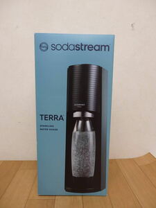 T35-5.12) soda streams TERRA / ソーダストリーム テラ　新SSM 1101　炭酸水メーカー　未使用品　ボトル期限2026/3
