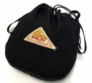 KELTY ケルティ ショルダーバッグ ブラック　ポーチ 2312196 巾着　黒