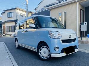 車検2年付き、4WD、2018年式、ムーヴキャンバス、事故歴無し、ナビ、運転中テレビ