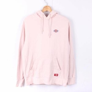 ディッキーズ パーカー フーディー 長袖 コットン100% トップス メンズ Mサイズ ピンク Dickies