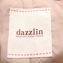 ダズリン トレンチコート アウター レディース Mサイズ ベージュ dazzlin_画像3