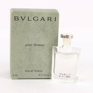  BVLGARY perfume pool Homme o-doto crack EDT Mini bottle somewhat use fragrance bottle scratch equipped men's 4ml size BVLGARI