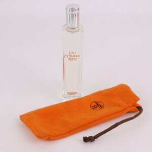 エルメス 香水 オードランジュヴェルト オーデコロン EAU D'ORANGE VERTE EDC ほぼ未使用 レディース 15mlサイズ HERMES