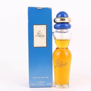 シャリエール 香水 Bleue オードパルファム EDP 残量多め フレグランス 箱難有 レディース 50mlサイズ CHARRIER