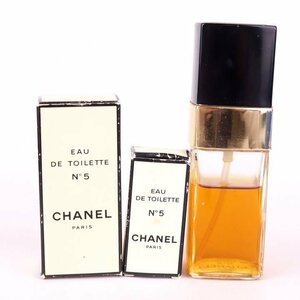 シャネル ミニ香水 No5 オードトワレ EDT 3点セット まとめて フレグランス 外装難有 レディース CHANEL