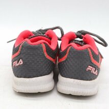 フィラ スニーカー 靴 シューズ 赤 キッズ 女の子用 キッズ 男の子用 18cmサイズ レッド FILA_画像5