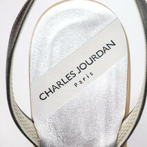 シャルル・ジョルダン パンプス 未使用 本革 レザー 靴 シューズ フランス製 レディース 5サイズ ベージュ CHARLES JOURDAN_画像3