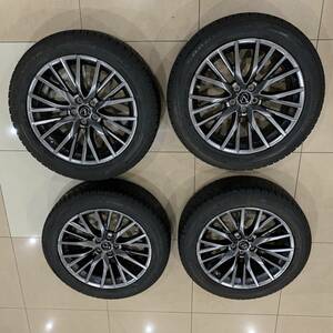 [美品] レクサスRX Fスポーツ 純正ホイール 4本セット 235/55R20 空気圧センサー付　