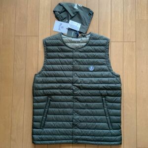 [ unused ] size 3 dark olive ORCIVALo-chi bar o-si bar men's down vest OR-A0087 DPL