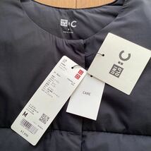 【タグ付き新品】ユニクロC　 黒 ライトダウンジャケット　M　UNIQLO　ブラック_画像5