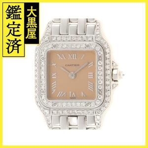 CARTIER　カルティエ パンテールSM レディース K18WG WF3245F3　オレンジ　クオーツ【432】2147400248781