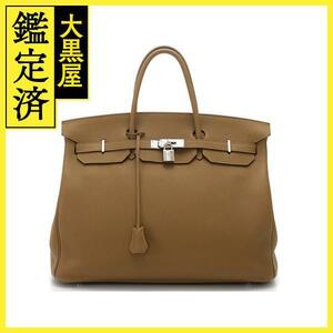 HERMES　エルメス　　バーキン40 ブロンズドレ/トゴ/SV金具【472】KS