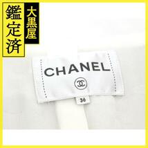 CHANEL　シャネル　衣類　ジャケット　レディース36　ブラック　ホワイト　ココマーク　スパンコール　P72509V64361　【200】_画像10