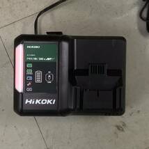 c♪50 動作OK！ ハイコーキ コードレス ドライバドリル 36V DS36DA HiKOKI マルチボルト 電動工具 充電器 ケース 説明書_画像7