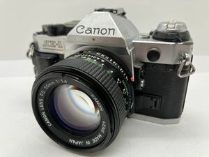 米a◇ Canon キャノン AE-1 PROGRAM 2532532 CANON LENS FD 50mm 1:1.4 一眼レフカメラ フィルムカメラ マニュアルフォーカス 中古品