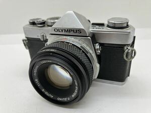 津a◇ OLYMPUS オリンパス OM-1 1188372 OM-SYSTEM F.ZUIKO AUTO-S 1:1.8 f=50mm 一眼レフカメラ フィルムカメラ 中古品