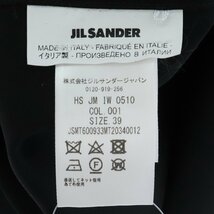 JIL SANDER CPOシャツ サイズ39 ブラック ジルサンダー 長袖シャツ_画像5