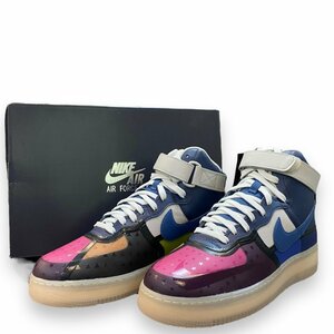 27cm NIKE Air Force 1 High '07 PRM Mini Symbols DV1015-437 ナイキ エアフォースワン ハイ ミニ シンボルズ スニーカー