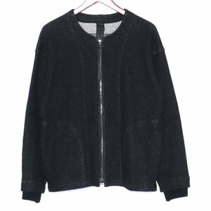 THE VIRIDI-ANNE 22AW wool cotton Blouson サイズ1 ブラック VI-3532-01 ウールコットン ブルゾン