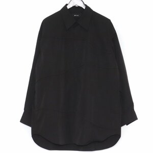 D-VEC ウォーターリペレントPLタフタストリームラインL/Sシャツ 2 ブラック VF-2LS04439 ディーベック WR TAFFETA STREAM LINE L/S SHIRT