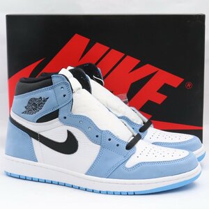 28.5cm NIKE Air Jordan 1 High OG University Blue 555088-134 ナイキ エアジョーダンワン ハイ ユニバーシティブルー スニーカー