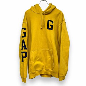 GAP LOGO PO HD XLサイズ イエロー 518012-00 ギャップ ロゴスウェットパーカー プルオーバーフーディー