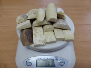 少量ですが！象牙以上！▼□マッコウ鯨歯 背板材 309g！彫刻材、札物、貼り合せ、グリップ、ハンドル等、色々な加工に！