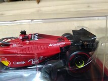 1/24 フェラーリF1 ビッグスケール コレクション ミニカーのみ 1号 F1-75 2022 シャルル・ルクレール デアゴスティーニ_画像3