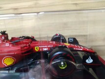 1/24 フェラーリF1 ビッグスケール コレクション ミニカーのみ 1号 F1-75 2022 シャルル・ルクレール デアゴスティーニ_画像4