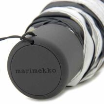 【マリメッコmarimekko／新品】UNIKKO MINI MANUAALI UMBRELLA ウニッコ／折りたたみ傘 アンブレラ／ 38654 030／BLACK/WHITE／MR002206_画像5