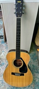 ギター　YMAHA　ヤマハ　FG-202B　アコースティック アコギ　ハードケース付(傷アリ)　 現状品