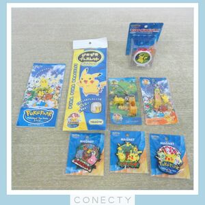 【未開封】ポケモン 2005年 ポケパーク グッズセット/マグネット/ストラップ/モンスターボールバッジDX 等【C6【S1