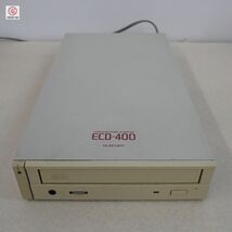 ELECOM ECD-400 4倍速CD-ROMドライブ エレコム 通電のみ確認【20_画像1
