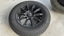 225/65R17 CX8等 ホイール付きスタッドレスタイヤ 4本_画像4