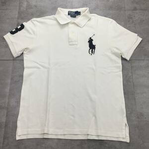 Polo by Ralph Lauren ポロ バイ ラルフ ローレン 無地 半袖シャツ メンズ ホワイト 白 サイズ コットン100%　