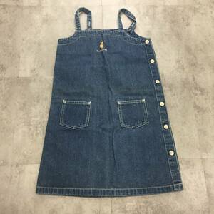 RALPH LAUREN ラルフローレン デニム ジャンパースカート キッズ コットン100%