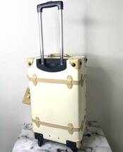 TANOBI トランクケース スーツケース トロッター ホワイト _画像6