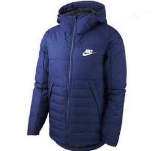 NIKE ナイキ ダウンフィル ジャケット Sサイズ ネイビー 紺 DOWN FILL JACKET メンズ アウター ダウンジャケット 定価19800円 パーカー