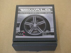 SMC 1/24 WALD マホラ　M11-C 20インチ ホワイトメタル製ホイール SMCP-017